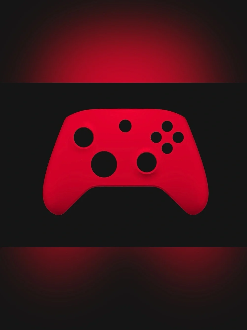 Candy Con Gaming Controller Face Plate Chili Red Brand New